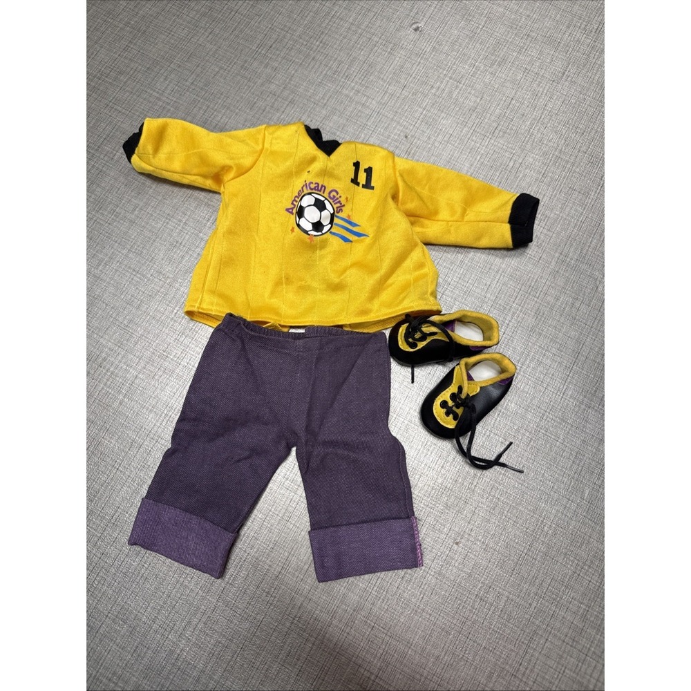 American Girl Today Doll 1996 Soccer Outfit Shooting Stars Set Pleasant Company